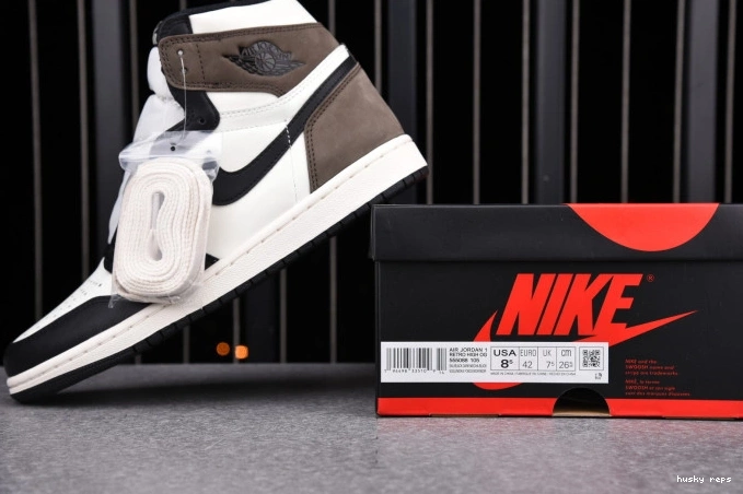 Rep Husky JORDAN RETRO 555088-105 MOCHA 1 DARK HIGH AIR 0705